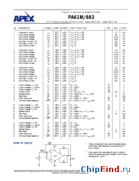 Datasheet 883 manufacturer Apex